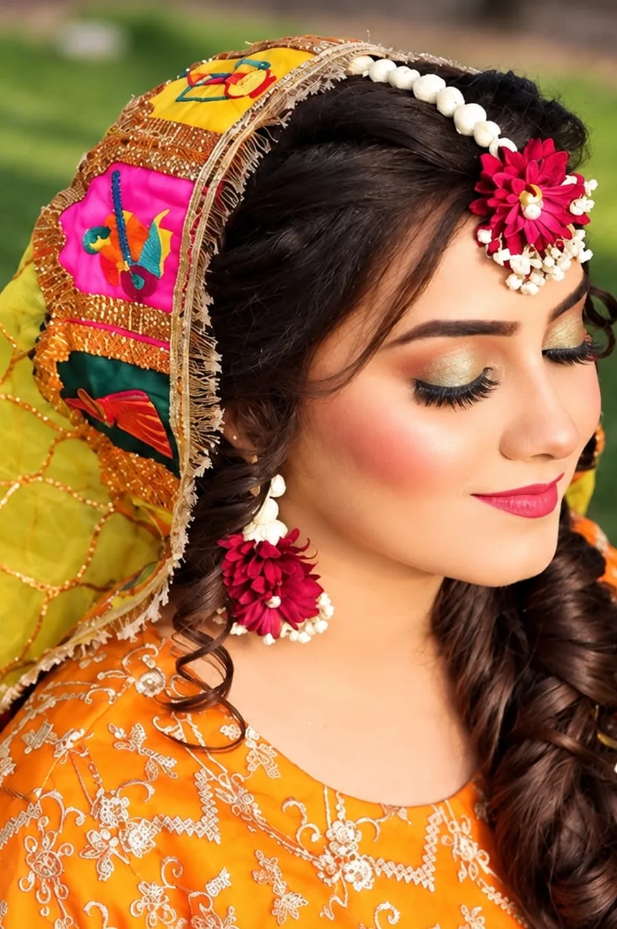 Mehndi Look
