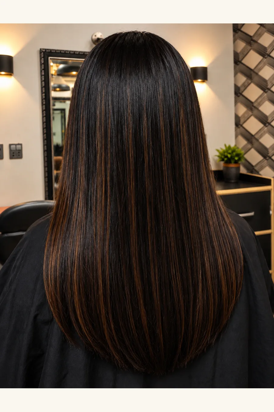 Chocolate Brown Lowlights