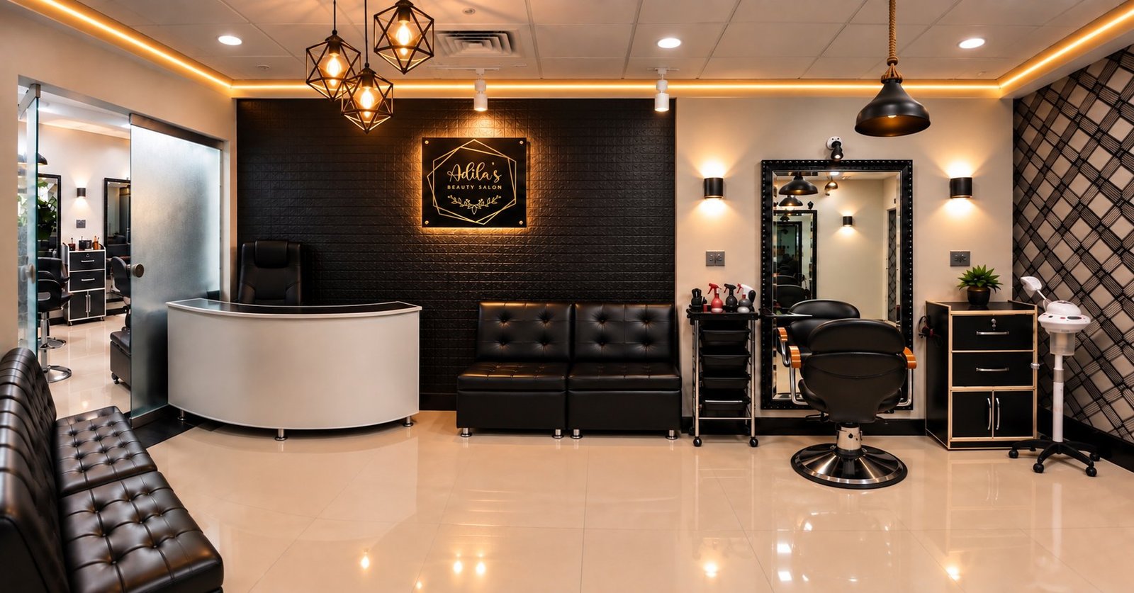 Adila's Beauty Salon interior
